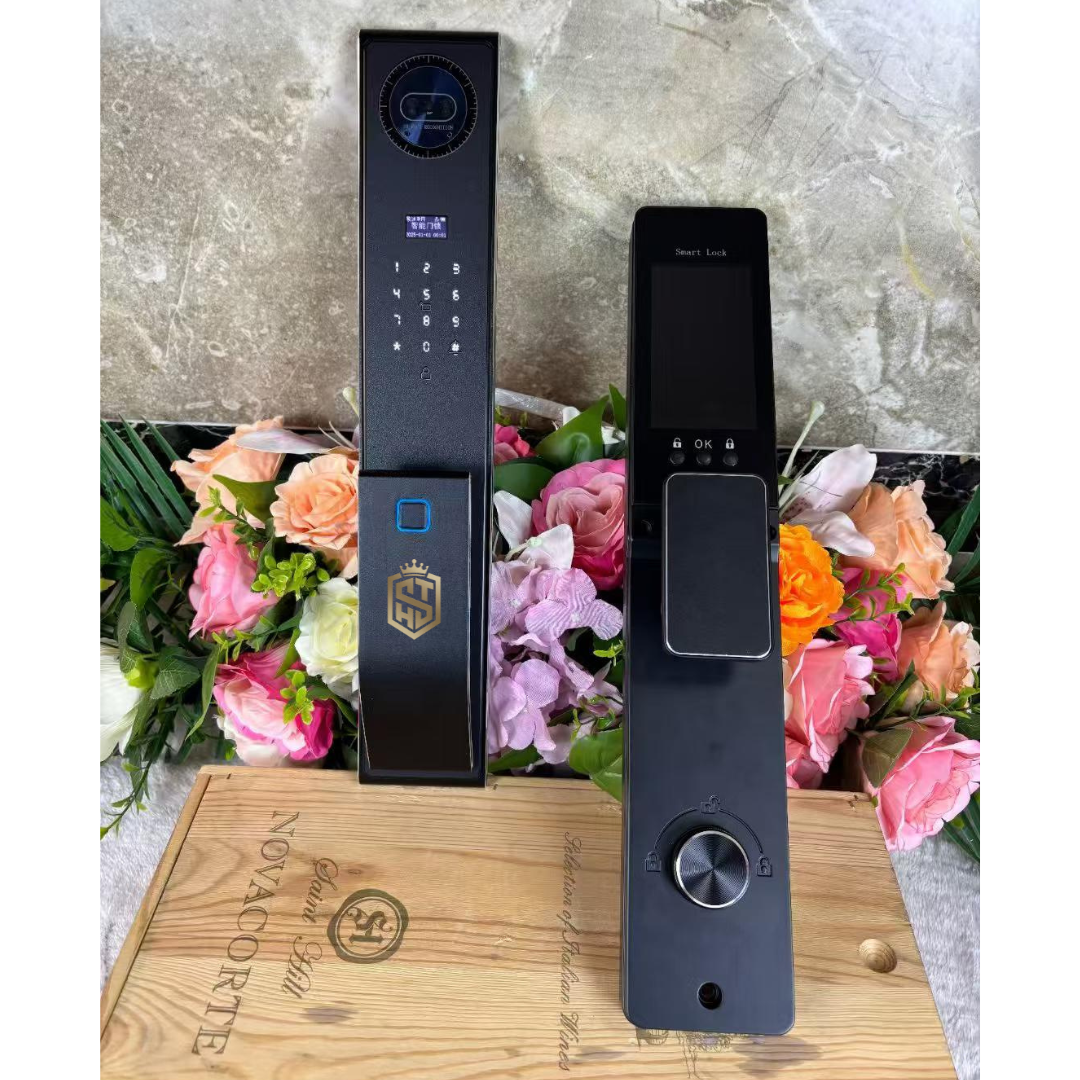 Khóa thông minh Faceid cửa gỗ W8T25-HTS-S6 - Ảnh 2