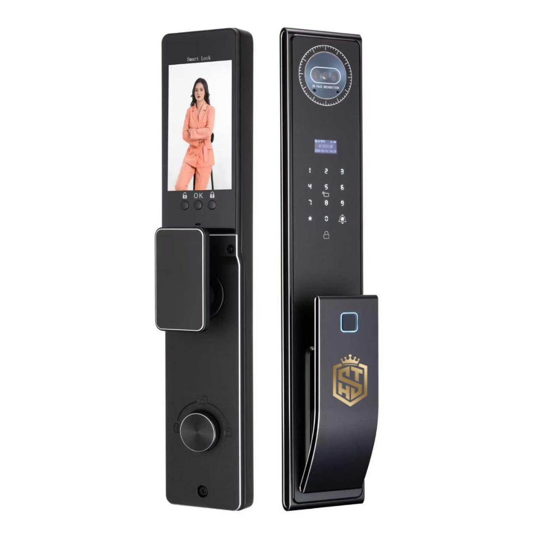 Khóa thông minh Faceid cửa gỗ W8T25-HTS-S6