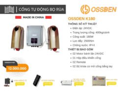CỔNG TỰ ĐỘNG BỌ RÙA OSSDEN K180