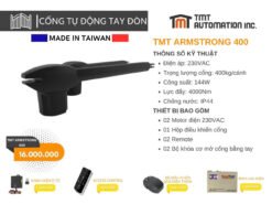 CỔNG TỰ ĐỘNG TAY ĐÒN TMT ARMSTRONG 400