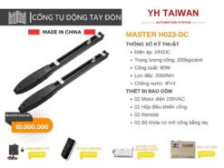 CỐNG TỰ ĐỘNG TAY ĐÒN MASTER H023-DC